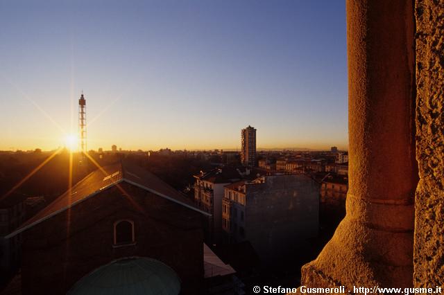  Alba dal campanile del Corpus Domini - click to next image