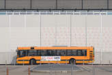 20080221_113230 Autobus davanti alla parete FA su piazzale Giulio Cesare