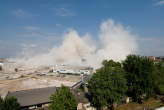 20080511_101020 Polverone alzato dall'implosione