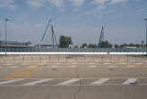 20080906_112359 Piazzale Giulio Cesare durante lo smontaggio della tensostruttura