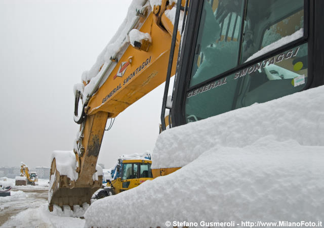  Liebherr 974 General sotto alla nevicata - click to next image