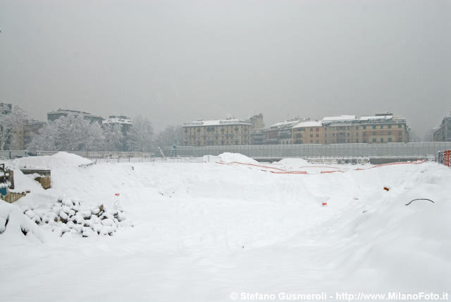  Spianata innevata tra Cassiodoro e Senofonte - click to next image