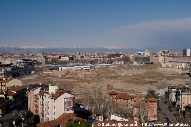 Panorama sul cantiere - click to next image