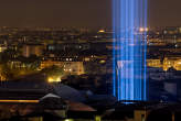 20071021_214935 Fasci luminosi dal cantiere Citylife