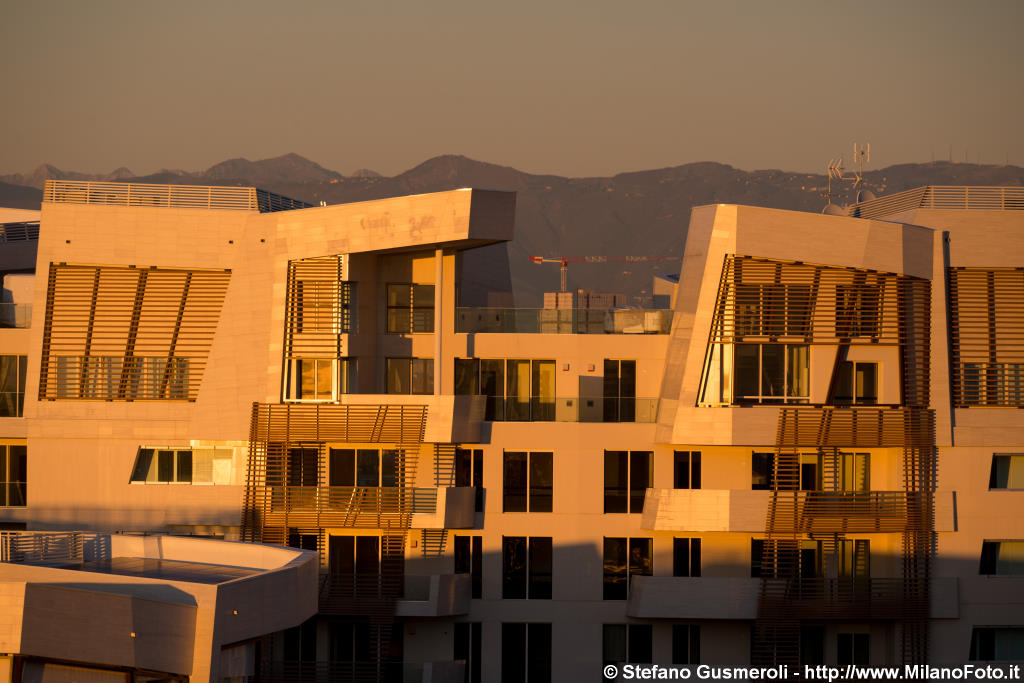  Attici Libeskind al tramonto - click to next image