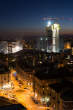 20130917_202608 Via Ferrucci e cantiere torre Isozaki al tramonto