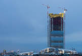 20140618_214047 Torre Isozaki in costruzione serale