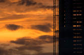 20140702_211301 Cantiere torre Isozaki al tramonto