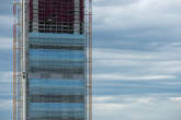 20140708_171725 Torre Isozaki in cantiere tra le nuvole