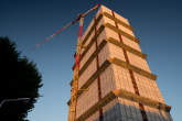 20130909_193116 Cantiere Giax Tower al tramonto