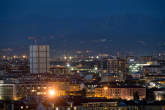 20130917_201415 Cantiere Giax Tower e citt in notturna