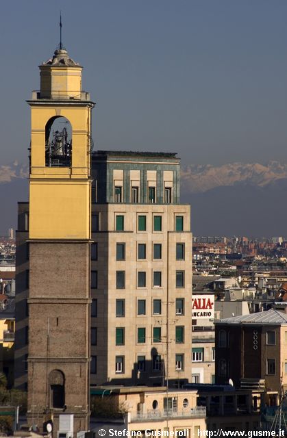  Campanile S.Carlo e torre Snia Viscosa - click to next image