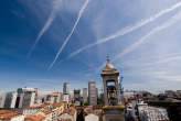 20070509_105712 Campanile S.Gioachimo, grattacieli e contrails