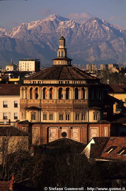  Tiburio S.Maria delle Grazie e Grigne - click to next image