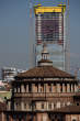 20140416_103449 Tiburio S.Maria delle Grazie e torre Isozaki in costruzione