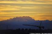 20030831_030_32 Gru al tramonto con monte Rosa