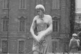 20060126_164843 Fontana in piazza Giulio Cesare sotto la neve