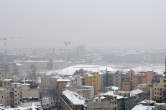 20091220_110635 Panorama verso il cantiere CityLife innevato