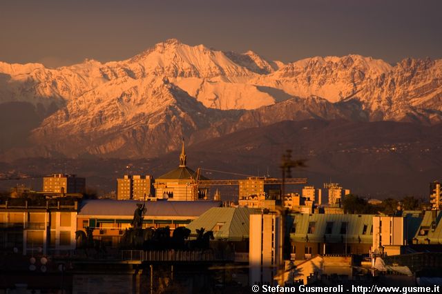  Due Mani, Tre Signori e Campelli al tramonto - click to next image