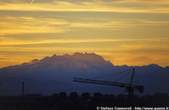 20030831_030_32 Gru al tramonto con monte Rosa