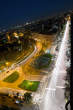 20131111_174959 Piazza Amendola e viale MonteRosa in notturna
