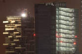 20120406_003815 Bosco verticale e Torre Pelli illuminati