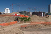20080403_130656 Cantiere PN Garibaldi e gru AltraSede allineate per il vento
