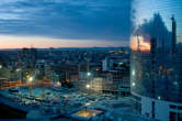 20111008_070910 Cantiere e torre Pelli all'alba