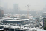 20081210_110138 Cavalcavia Bussa e cantiere Porta Nuova Garibaldi sotto una nevicata