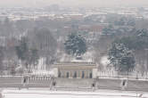 20120201_125152 Pulvinare e Parco Sempione sotto alla neve