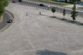 20080514_180326 Piazzale Carlo Magno ancora impolverato giorni dopo l'implosione del pad.20