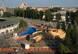20090602_191815 Allestimento della Spiaggia a Milano in piazzale Carlo Magno