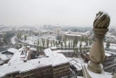 20081210_104558 Piazzale Cimitero Monumentale sotto una nevicata