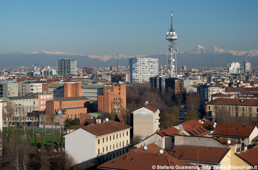  Panorama sull'Istituto Leone XIII - click to next image