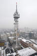 20120201_161443 Torre RAI sotto a una nevicata