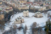 20120210_115916 Piazza Sempione innevata