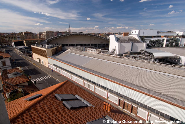  Panorama sul padiglione 8 e via Spinola - click to next image