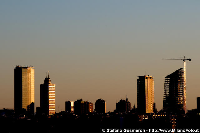  Skyline al tramonto - click to next image