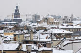 20120202_112853 Tetti innevati verso il Castello