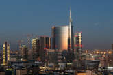 20120914_200716 Torre Pelli al tramonto