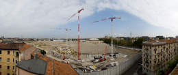 20091008_115334_P Panoramica sul cantiere per le residenze Hadid in CityLife