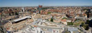 20090527_104322_P Milano - Panoramica  su Porta Nuova da Pirelli 39 (17mm)