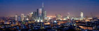 20111206_171933_P Panoramica serale su Porta Nuova