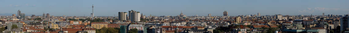 20091012_170159_P Panoramica sui tetti di Milano Ovest verso il Centro