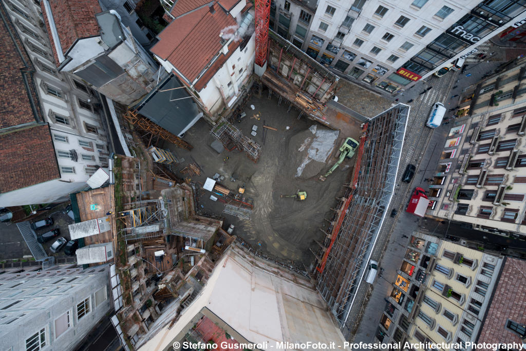  Zenitale sul cantiere - click to next image